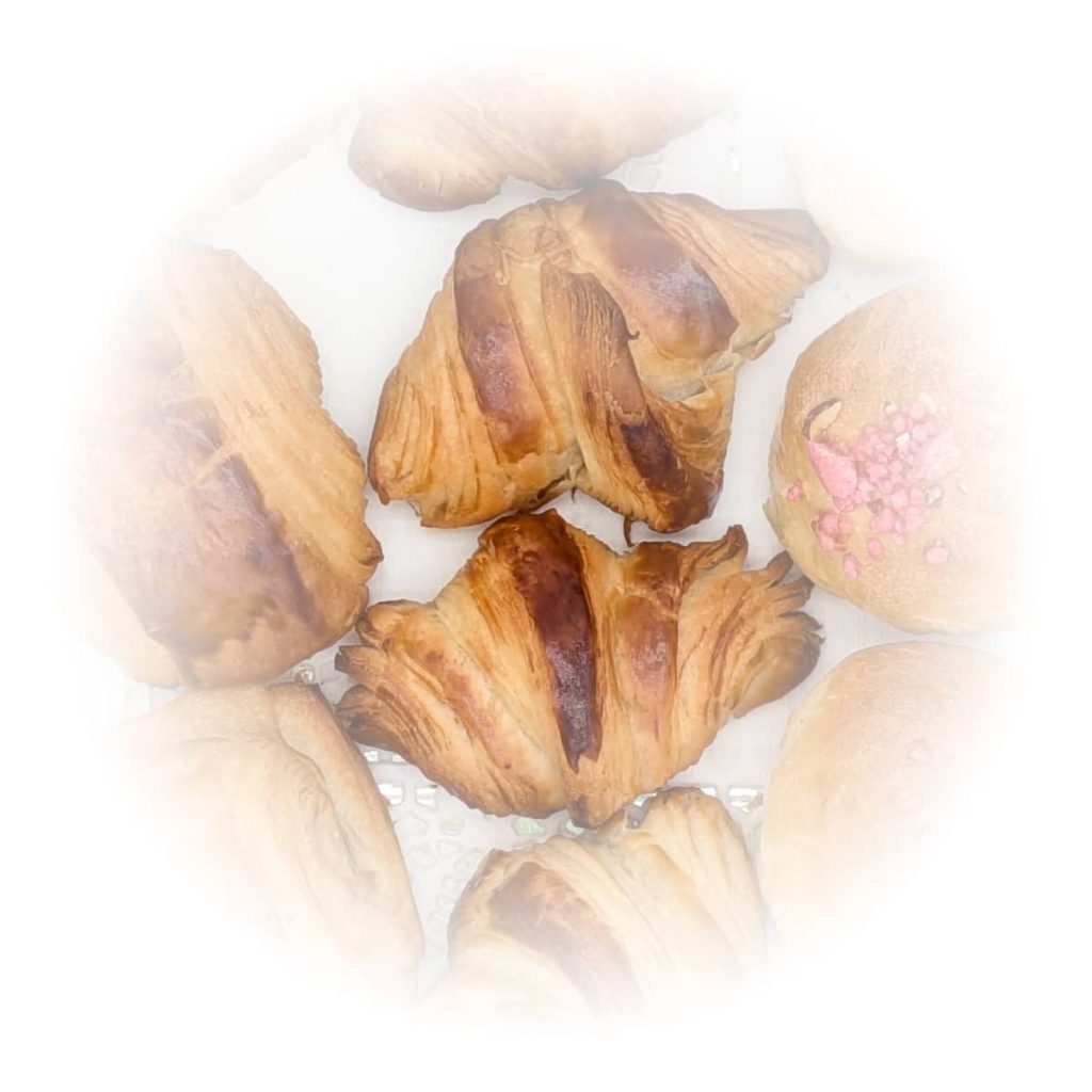 Ensemble de viennoiserie fait maison